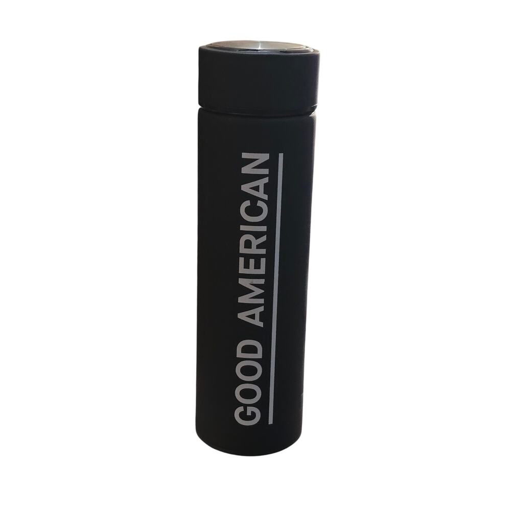 Good American Black Stainless Steel Tumbler NWOT